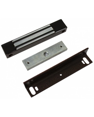 Замок электромагнитный влагозащищенный AccordTec ML-350N KB-2 с уголком (коричневый) во Владивостоке Электромагнитные замки Pintop.ru