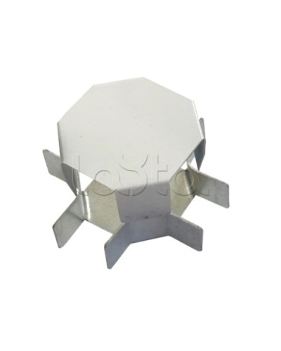 Соединитель ККМО Гефест Соединитель ККМО Угол 25 Х-образный металлический во Владивостоке Аксессуары для лотков Pintop.ru