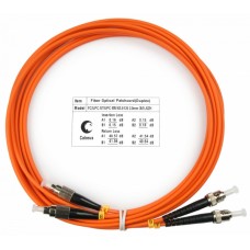 Шнур оптический duplex FC-ST 62,5/125 mm 3м LSZH Cabeus FOP-62-FC-ST-3m