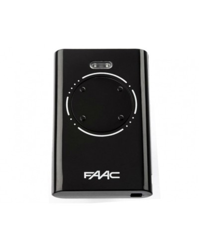 Брелок-передатчик 4-канальный Faac 7870101 (черный) во Владивостоке Устройства радиоуправления для шлагбаумов и автоматики Pintop.ru
