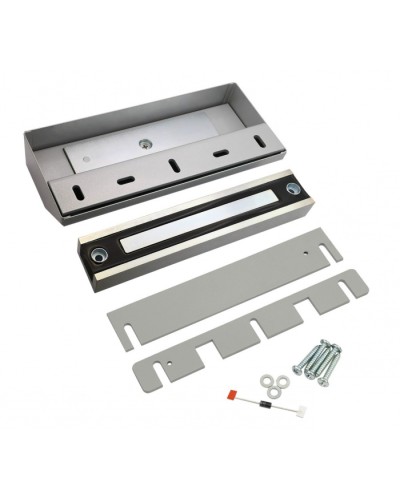 Электромагнитный замок влагозащищённый ALeko ALM-350FT (серый) во Владивостоке Электромагнитные замки Pintop.ru