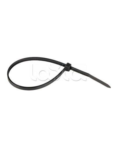 Хомут нейлоновый черный (3,6х180) (100шт.) EKF Basic (plc-cb-3.6x180) во Владивостоке Стяжки-хомуты Pintop.ru