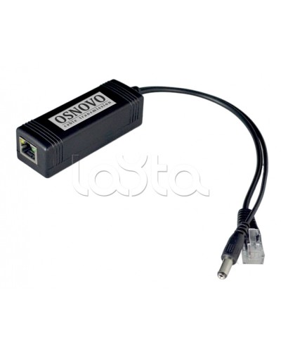PoE-сплиттер OSNOVO PoE Splitter/2 во Владивостоке Блоки питания для кожухов и камер Pintop.ru