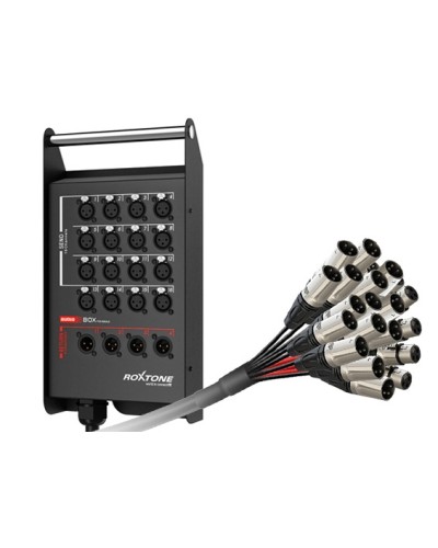 Кабель многожильный со сценической коробкой, с разъемами Roxtone+Neutrik ROXTONE STBN1604L35 во Владивостоке Аксессуары для СОУЭ Pintop.ru