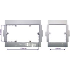 Суппорт пластиковый 45x90, под винт TWT TWT-CT100-F45X90