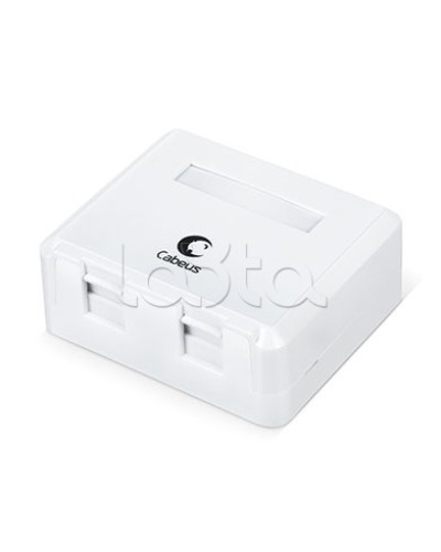 Корпус внешней настенной розетки на 2 Keystone Cabeus MB-2 во Владивостоке Аксессуары для стоек и шкафов Pintop.ru