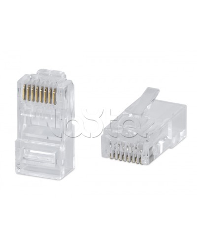 Коннектор RJ-45 быстрой установки под витую пару, категория 6Cabeus (8P8C-C6(1.20)-FC) во Владивостоке Коннекторы и разъемы Pintop.ru