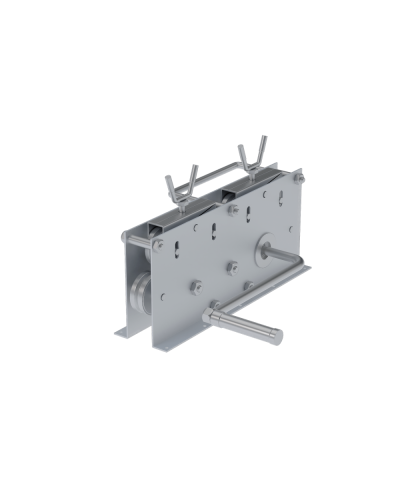 Выпрямительная машинка 9-роликовая для прутка Ø 6-10 мм и полосы от 10х3 мм до 40х4 мм КМ-Профиль (MRP9) во Владивостоке Монтажные материалы Pintop.ru