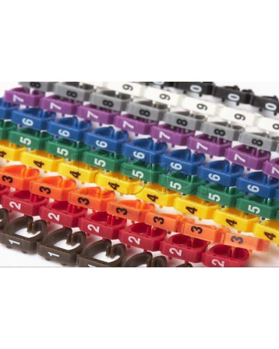 Маркеры (клипсы) на кабель, защелкивающиеся D 4-5.5мм, 0-9, 10 цветов (100 шт)Маркеры (клипсы) на кабель, защелкивающиеся D 4-5.5мм, 0-9, 10 цветов (100 шт) Hyperline (MA-55-R) во Владивостоке Держатели, клипсы, скобы Pintop.ru