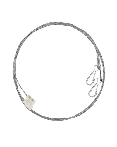 Комплект крепления для световых табло серии Т к потолку (трос 1м) SLT ККТ-2 во Владивостоке Дополнительное оборудование для ОПС Pintop.ru