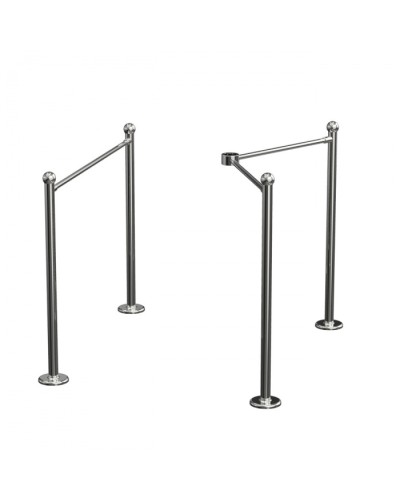 Ограждение прямое Ростов-Дон ОП-Р (Хром) во Владивостоке Ограждения Pintop.ru