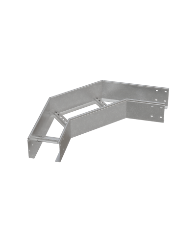 Угол лестничный горизонтальный 90 гр. 150х200х1,2 мм N КМ-профиль (LGL90-150-200-1.2 N) во Владивостоке Аксессуары для лотков Pintop.ru