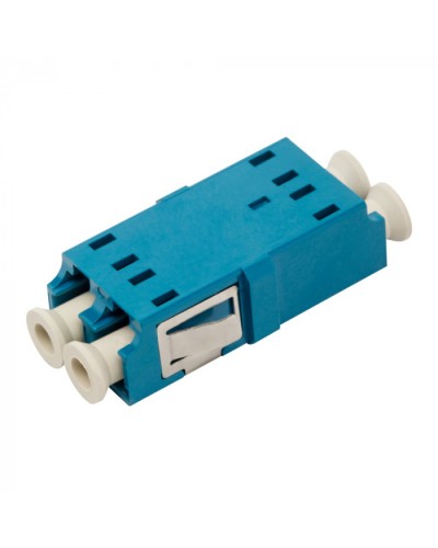 Адаптер оптический LC, SM, корпус SC без фланцев, дуплексный LANMASTER (LAN-2LCS/NF-AM-SM) во Владивостоке Проходные адаптеры и розетки оптические Pintop.ru
