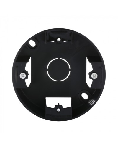 Подъемная коробка 1-пост. круглая (черный) LK Vintage-Classic (889008-1) во Владивостоке Распределительные коробки Pintop.ru
