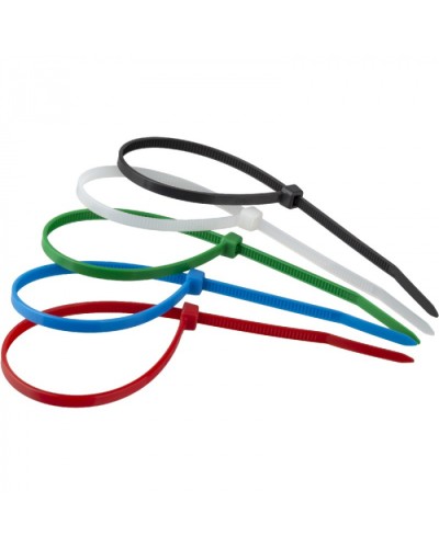 Хомуты Navigator 14 118 NCT-025-150-25-C цветные (25 шт/упак) во Владивостоке Стяжки-хомуты Pintop.ru