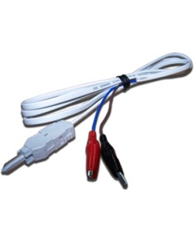 Шнур тестовый для плинтов, 2-х полюсный LSA/Крокодил TWT-LSA-P2-CR2-1.5m во Владивостоке Коммутационные изделия Pintop.ru