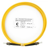 Патч-корд волоконно-оптический SM 9/125 simplex ST-ST LSZH (3 м) Cabeus FOP(s)-9-ST-ST-3M