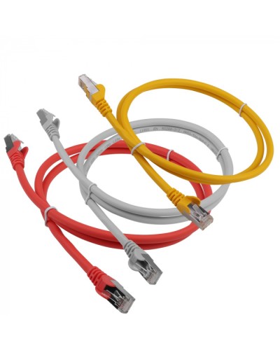 Патч-кордLSZH FTP кат.6A, 7.0 м, красный LANMASTER (LAN-PC45/S6A-7.0-RD) во Владивостоке Патч-корды и пигтейлы Pintop.ru
