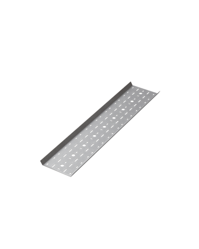 Дно лестничного лотка перфорированное 100х1,0 L2000 мм HD КМ-профиль (DLLP100-1.0-2000 HD) во Владивостоке Кабельные лотки Pintop.ru
