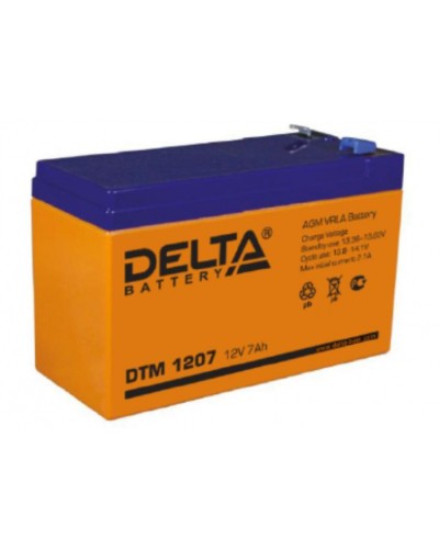 Аккумулятор свинцово-кислотный Delta DTM 1207 во Владивостоке Электротехническое оборудование Pintop.ru