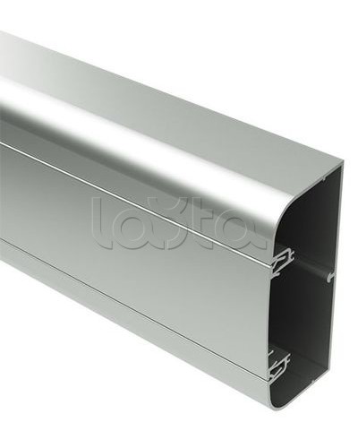Кабель-канал алюминиевый 90х50 мм (с 1 крышкой), цвет серебристый металлик DKC (09599) во Владивостоке Кабель-канал Pintop.ru