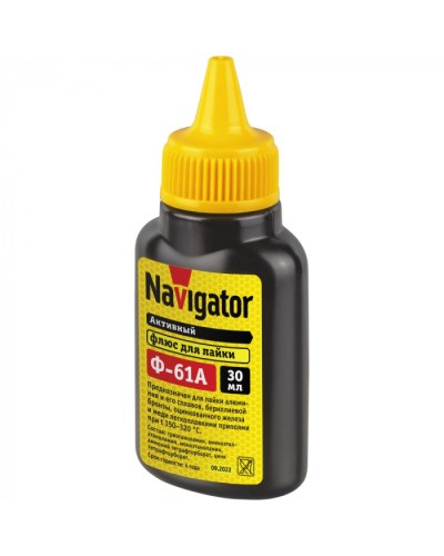 Флюс Navigator 93 748 NEM-Fl03-F30 (Ф-61А, 30мл) во Владивостоке Аксессуары для кабель-канала Pintop.ru