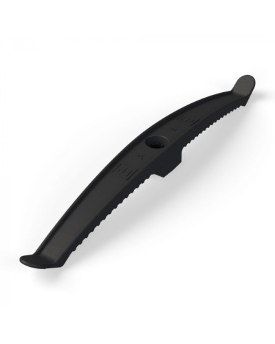 Держатель кабеля двусторонний для прямого монтажа в гофроящике черный (100 шт/кор) Промрукав (PR13.0488) во Владивостоке Аксессуары для кабель-канала Pintop.ru