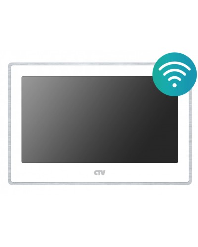 Монитор видеодомофона CTV-M5702NG белый во Владивостоке Абонентские видеоустройства Pintop.ru