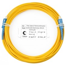 Шнур оптический simplex SC-SC 9/125 SM 15 м LSZH Cabeus FOP(s)-9-SC-SC-15M