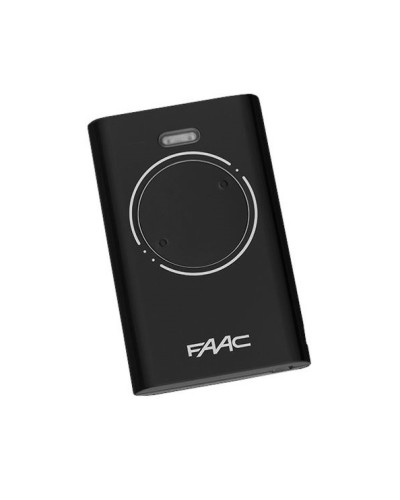 Брелок-передатчик 2-канальный Faac 7870071 (черный) во Владивостоке Устройства радиоуправления для шлагбаумов и автоматики Pintop.ru