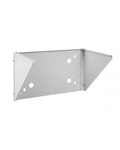 Кронштейн настенный вертикальный 19 6U, цвет серый Cabeus (NC-6U-V) во Владивостоке Аксессуары для стоек и шкафов Pintop.ru