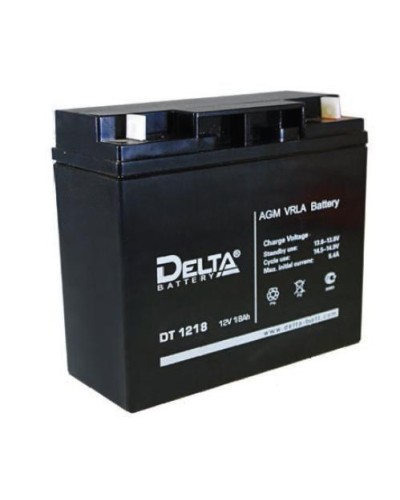 Аккумулятор свинцово-кислотный Delta DT 1218 во Владивостоке Электротехническое оборудование Pintop.ru