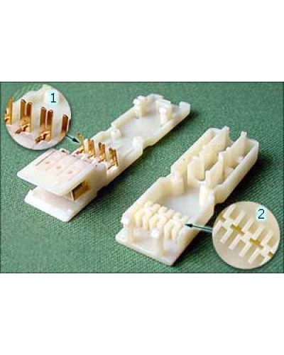 Вилка 2 пары 110 типа LANMASTER LAN-S110P2 во Владивостоке Коннекторы Pintop.ru