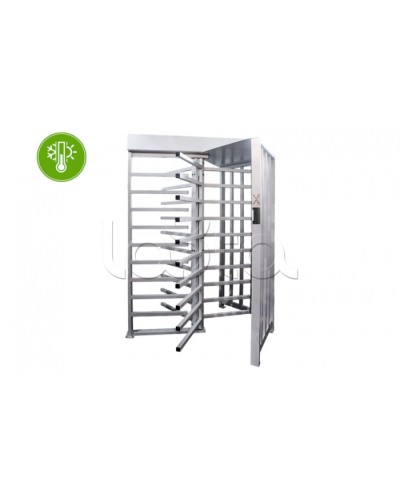 Турникет полноростовой с подогревом 3V RUBEZH STRAZH Model X УХЛ 2.1 WEB MF (T-1000) во Владивостоке Турникеты Pintop.ru