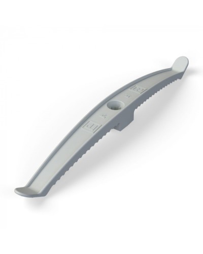 Держатель кабеля двусторонний для прямого монтажа в гофроящике серый (100 шт/кор) Промрукав (PR13.0487) во Владивостоке Аксессуары для кабель-канала Pintop.ru