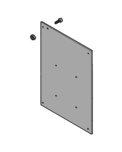 Пластина крепления блока управления BY-3500T Came 119RIY064 во Владивостоке Запчасти для шлагбаумов и автоматики Pintop.ru