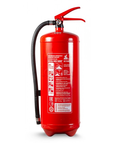 Огнетушитель ПОЖТЕХНИКА ОП-9(з) МИГ (4А, 144В, С, Е) во Владивостоке Огнетушители Pintop.ru