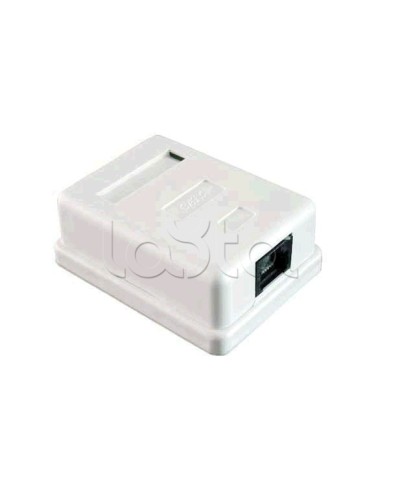 Розетка компьютерная 1xRJ-45 CAT5e экран (10шт/уп) REXANT 03-0122 во Владивостоке Коннекторы Pintop.ru