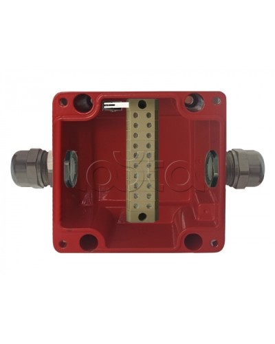 Коробка соединительная Магнито-контакт МКС 2ВК «МОРОЗ» цвет красный, с датчиком вскрытия корпуса (тампером), IP66/IP68 во Владивостоке Распределительные коробки Pintop.ru