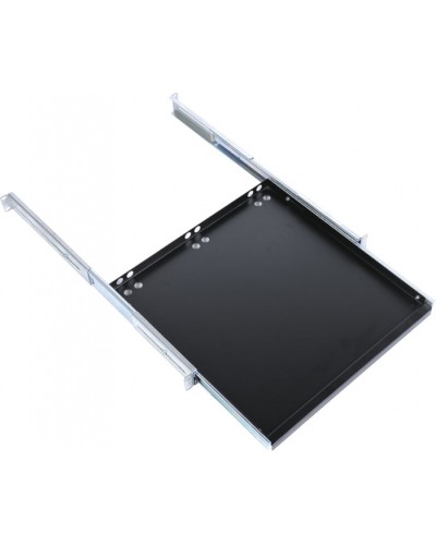 Полка клавиатурная с телескопическими направляющими, регулируемая глубина 580-620 мм ЦМО ТСВ-К4-9005 во Владивостоке Полки для шкафов и стоек Pintop.ru