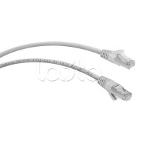 Патч-корд FTP, категория 5e, 0.3 м, LSZH, экранированный, серый Cabeus PC-FTP-RJ45-Cat.5e-0.3m-LSZH