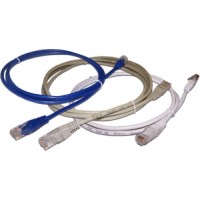 Патч-корд RJ45 TWT-45-45-0.5/S-GY