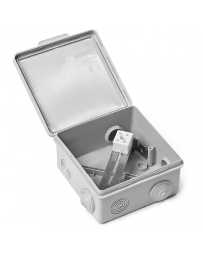 Коробка монтажная огнестойкая пластиковая герметичная КМОПГ (2к х10 мм) 100х100х50 IP54 ПожТехКабель (071-002) во Владивостоке Распределительные коробки Pintop.ru