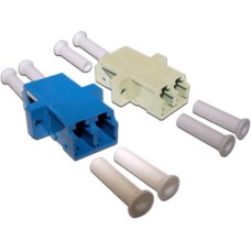 Адаптер оптический LC, SM, корпус SC, дуплексный LANMASTER LAN-2LC/S-AM-SM