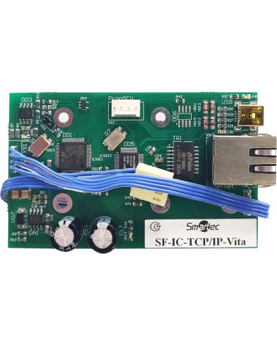 Преобразователь интерфейса RS485 в Ethernet Smartec SF-IC-TCP/IP-Vita во Владивостоке Адресная система охранно-пожарной радиоканальной сигнализации Smartec Pintop.ru