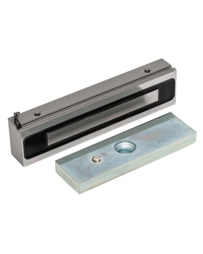 Электромагнитный замок AccordTec ML-200K-3 Premium Grey с планкой во Владивостоке Электромагнитные замки Pintop.ru