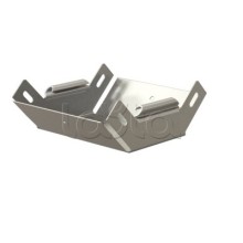 Угол 90° вертикальный внутренний Hyperline RST-VIA90-600-50-0,8-SZ