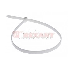 Хомут-стяжка нейлоновый 8х500 мм белый (100шт/уп) REXANT 07-0502