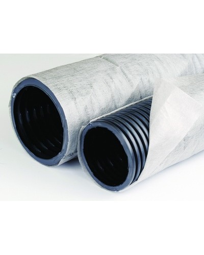 Труба ПНД гибкая дренажная д.125мм с геофильтром SN6, перфорация 360 град DKC (141912A) во Владивостоке Труба гофрированная Pintop.ru