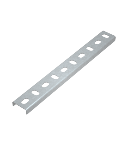 Универсальный поддерживающий профиль 36х13х1,5 L450 мм INOX304 КМ-Профиль (UPP450 INOX304) во Владивостоке Аксессуары для лотков Pintop.ru